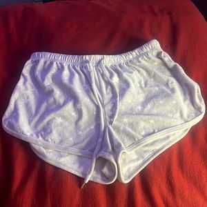 PRIMARK grey star pajama shorts, size small (runs big)